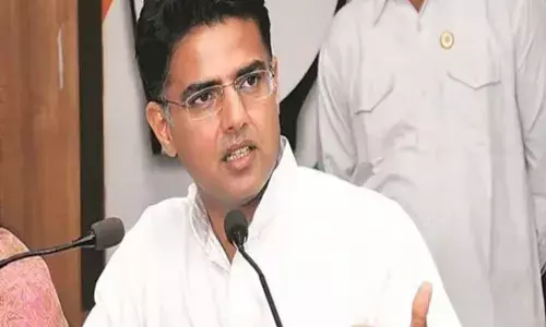 कांग्रेस नेता पायलट का नारा, लोकसभा चुनाव में भाजपा साउथ से साफ और नॉर्थ से हाफ कांग्रेस नेता पायलट का नारा, लोकसभा चुनाव में भाजपा साउथ से साफ और नॉर्थ से हाफ