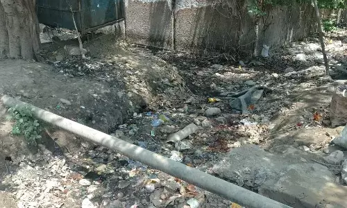 करोड़ों खर्च के बाद भी नहीं किया गया नालों का निर्माण करोड़ों खर्च के बाद भी नहीं किया गया नालों का निर्माण