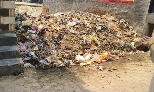 गरिमा गार्डन शमशाद कॉलोनी के लोगों ने कूड़ा उठवाने की लगाई गुहार, नगर निगम के सुपरवाइजर ने दिया ये जवाब