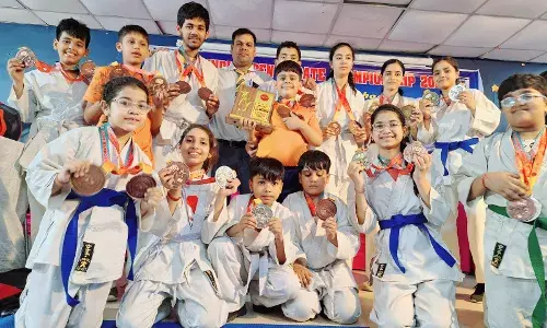 इंडिया ओपन कराटे चैंपियनशिप में इंदिरापुरम कराटे स्कूल के खिलाडियों ने जीते 36 मेडल्स