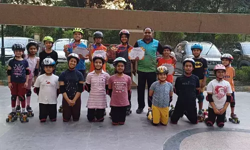 आई वन स्पोर्ट्स क्लब के नाइसा सिन्हा ने आर्टिस्टिक रोलर स्केटिंग और स्पीड़ प्रतियोगिता में जीते स्वर्ण पदक आई वन स्पोर्ट्स क्लब के नाइसा सिन्हा ने आर्टिस्टिक रोलर स्केटिंग और स्पीड़ प्रतियोगिता में जीते स्वर्ण पदक