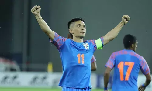 भारतीय फुटबॉल टीम के कप्तान सुनील छेत्री ने किया संन्यास का ऐलान, इस दिन खेलेंगे अपना आखिरी मैच