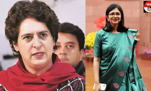 प्रियंका गांधी ने कहा मैं स्वाति मालीवाल के साथ खड़ी हूं, केजरीवाल से भी कार्रवाई की उम्मीद प्रियंका गांधी ने कहा मैं स्वाति मालीवाल के साथ खड़ी हूं, केजरीवाल से भी कार्रवाई की उम्मीद