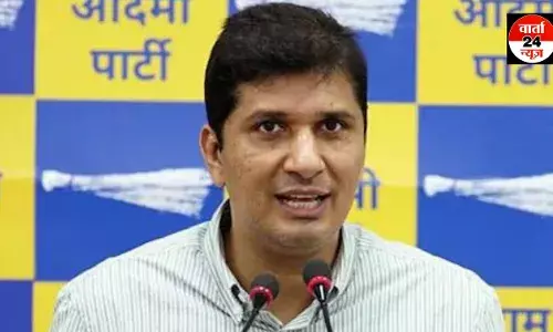 सौरभ भारद्वाज ने कहा -कुछ महीनों से भाजपा के संपर्क में हैं स्वाति मालीवाल सौरभ भारद्वाज ने कहा -कुछ महीनों से भाजपा के संपर्क में हैं स्वाति मालीवाल