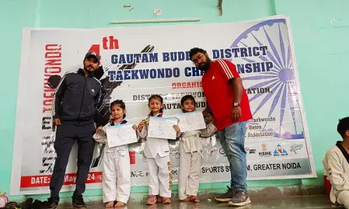 ज्योत्सना बिष्ठ ने चौथी जिला ताइक्वांडो प्रतियोगिता में गोल्ड मेडल जीतकर गाजियाबाद का नाम किया रोशन ज्योत्सना बिष्ठ ने चौथी जिला ताइक्वांडो प्रतियोगिता में गोल्ड मेडल जीतकर गाजियाबाद का नाम किया रोशन