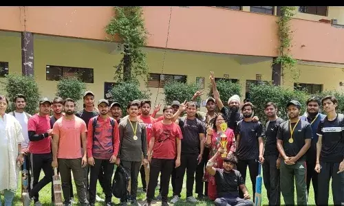 मॉडर्न कॉलेज क्रिकेट प्रीमियर लीग 2024 में एमसीपीएस किंग टीम ने 123 रन से जीत की हासिल