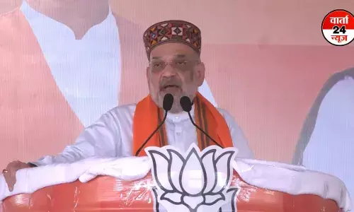 5 चरण में मोदी 310 पार कर गए, राहुल बाबा फिर एक बार 40 के नीचे सिमट रहे हैं: अमित शाह 5 चरण में मोदी 310 पार कर गए, राहुल बाबा फिर एक बार 40 के नीचे सिमट रहे हैं: अमित शाह