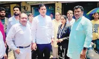 विधायक नंदकिशोर ने दिया आश्वासन, सुधीर पार्षद के मामले में अधिकारियों से करेंगे बात