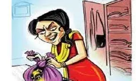 घर की नौकरानी पर लगा लाखों की जेवरात चोरी करने का आरोप घर की नौकरानी पर लगा लाखों की जेवरात चोरी करने का आरोप