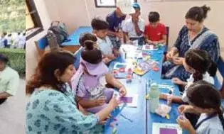 पब्लिक स्कूल इंदिरापुरम में इंद्रधनुष समर कैंप का आयोजन