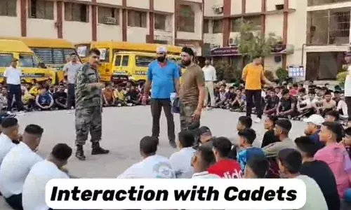 जेकेजी इंटरनेशनल स्कूल में दस दिवसीय एनसीसी शिविर का आयोजन जेकेजी इंटरनेशनल स्कूल में दस दिवसीय एनसीसी शिविर का आयोजन