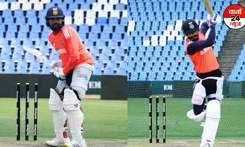 पाकिस्तान से मुकाबला के लिए भारतीय खिलाड़ियों ने जमकर किया अभ्यास