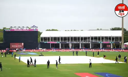 आईसीसी की एक गलती से टीम इंडिया को हुआ नुकसान, आउटफील्ड गीली होने के कारण भारत कनाडा मैच रद्द आईसीसी की एक गलती से टीम इंडिया को हुआ नुकसान, आउटफील्ड गीली होने के कारण भारत कनाडा मैच रद्द