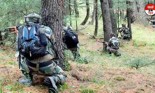 जम्मू-कश्मीर के बारामूला में सुरक्षाबलों ने दो आतंकियों को किया ढेर, एक सुरक्षाकर्मी घायल जम्मू-कश्मीर के बारामूला में सुरक्षाबलों ने दो आतंकियों को किया ढेर, एक सुरक्षाकर्मी घायल