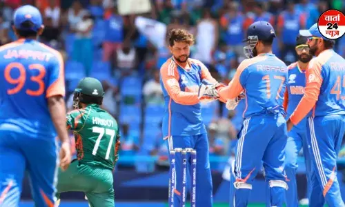 सेमीफाइनल में पहुंची भारत, सुपर-8 राउंड में लगातार दूसरा मैच जीता सेमीफाइनल में पहुंची भारत, सुपर-8 राउंड में लगातार दूसरा मैच जीता