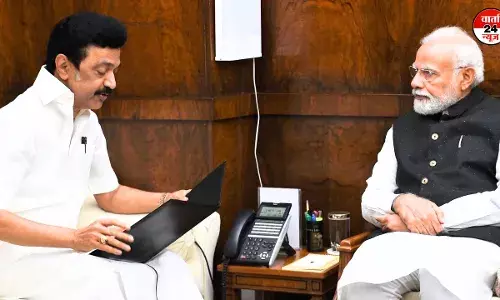 सीएम स्टालिन ने पीएम मोदी को लिखा पत्र, मेडिकल में 12वीं कक्षा के अंकों के आधार पर प्रवेश होना चाहिए सीएम स्टालिन ने पीएम मोदी को लिखा पत्र, मेडिकल में 12वीं कक्षा के अंकों के आधार पर प्रवेश होना चाहिए