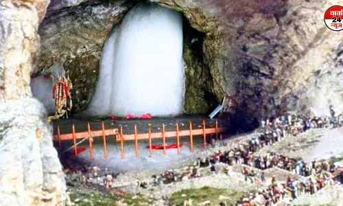 जय बाबा बर्फानी: पवित्र तीर्थ अमरनाथ यात्रा आज से शुरू, श्रद्धालुओं की सुविधा के लिए कड़ी सुरक्षा व्यवस्था जय बाबा बर्फानी: पवित्र तीर्थ अमरनाथ यात्रा आज से शुरू, श्रद्धालुओं की सुविधा के लिए कड़ी सुरक्षा व्यवस्था