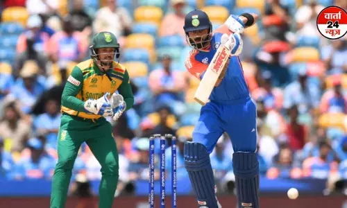 विराट ने की खेली ताबड़तोड़ पारी, भारतीय टीम ने साउथ अफ्रीका को दिया 177 रनों का लक्क्ष