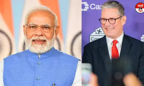 पीएम मोदी ने यूके के नए प्रधानमंत्री कीर स्टारमर को दी बधाई, भारत-यूके व्यापक रणनीतिक साझेदारी को और मजबूत करने को कहा पीएम मोदी ने यूके के नए प्रधानमंत्री कीर स्टारमर को दी बधाई, भारत-यूके व्यापक रणनीतिक साझेदारी को और मजबूत करने को कहा