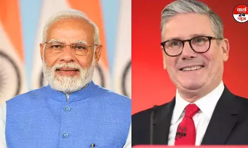 पीएम मोदी ने ब्रिटेन के नए प्रधानमंत्री किएर स्टार्मर को दी जीत की बधाई, भारत आने का भी दिया निमंत्रण पीएम मोदी ने ब्रिटेन के नए प्रधानमंत्री किएर स्टार्मर को दी जीत की बधाई, भारत आने का भी दिया निमंत्रण