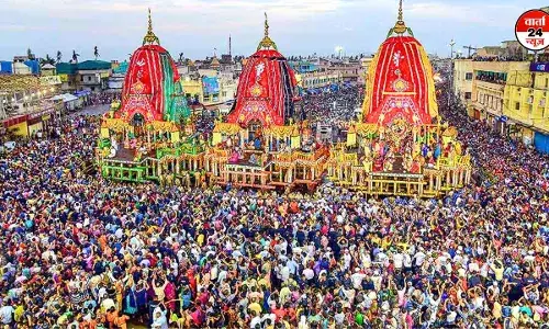 भगवान जगन्नाथ की रथ यात्रा के दौरान भगदड़ के कारण एक की मौत, सरकार देगी 4 लाख रुपये का मुआवजा भगवान जगन्नाथ की रथ यात्रा के दौरान भगदड़ के कारण एक की मौत, सरकार देगी 4 लाख रुपये का मुआवजा