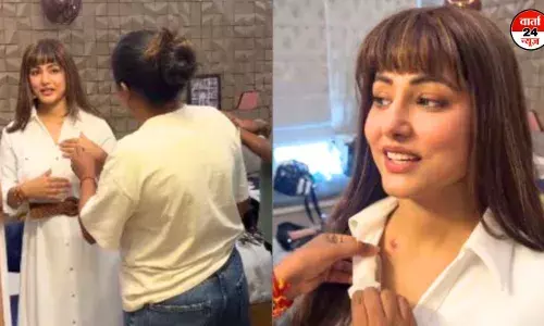 बेस्ट कैंसर से लड़ती हुई हिना खान लौटीं काम पर, जानें हिना ने ऐसा क्या कहा जिसे जानकर आपको भी मिलेगी राहत! बेस्ट कैंसर से लड़ती हुई हिना खान लौटीं काम पर, जानें हिना ने ऐसा क्या कहा जिसे जानकर आपको भी मिलेगी राहत!