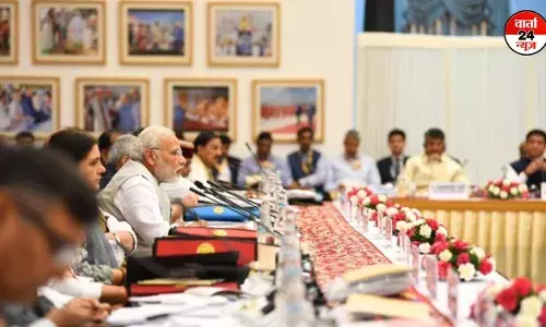 नीति आयोग की बैठक शुरू, तल्ख तेवर के साथ ममता बनर्जी बैठक में शामिल, आठ मुख्यमंत्री नहीं ले रहे हैं भाग नीति आयोग की बैठक शुरू, तल्ख तेवर के साथ ममता बनर्जी बैठक में शामिल, आठ मुख्यमंत्री नहीं ले रहे हैं भाग