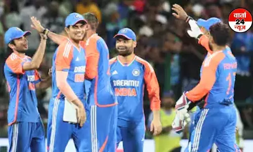 टी20 मैचों की सीरीज का पहला मुकाबला भारत ने अपने नाम किया, श्रीलंका को 43 रन से हराया टी20 मैचों की सीरीज का पहला मुकाबला भारत ने अपने नाम किया, श्रीलंका को 43 रन से हराया