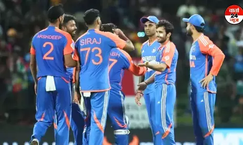 भारत ने श्रीलंका को टी20 सीरीज के दूसरे मुकाबले में 7 विकेट से हराया भारत ने श्रीलंका को टी20 सीरीज के दूसरे मुकाबले में 7 विकेट से हराया