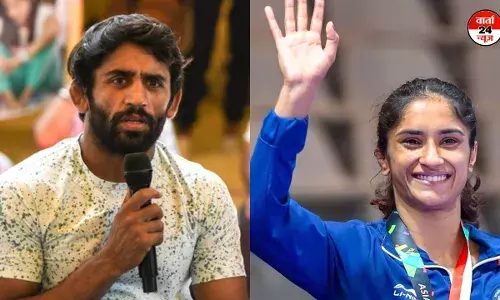 विनेश फोगाट की सफलता पर बजरंग पूनिया ने कहा- ये लड़की अपने देश में सड़कों पर घसीटी गई थी,आज ये लड़की दुनिया जीतने वाली है विनेश फोगाट की सफलता पर बजरंग पूनिया ने कहा- ये लड़की अपने देश में सड़कों पर घसीटी गई थी,आज ये लड़की दुनिया जीतने वाली है