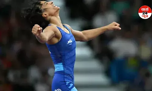 पेरिस ओलंपिक में विनेश फोगाट ने फाइनल में रखा कदम पेरिस ओलंपिक में विनेश फोगाट ने फाइनल में रखा कदम
