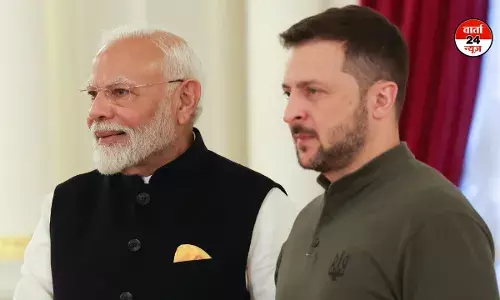 पीएम मोदी पुतिन से ज्यादा शांति चाहते हैं मगर समस्या यह है कि पुतिन इसे नहीं चाहते- वोलोडिमिर जेलेंस्की पीएम मोदी पुतिन से ज्यादा शांति चाहते हैं मगर समस्या यह है कि पुतिन इसे नहीं चाहते- वोलोडिमिर जेलेंस्की