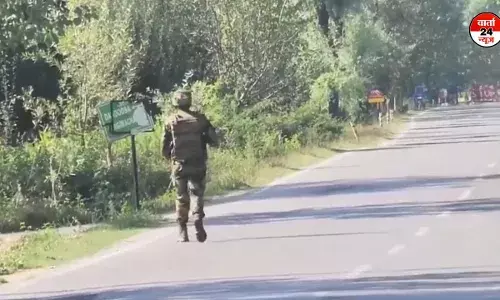 जम्मू-कश्मीर के सोपोर में सुरक्षाबलों की आतंकियों से मुठभेड़, एक आतंकी ढेर, सर्च ऑपरेशन जारी जम्मू-कश्मीर के सोपोर में सुरक्षाबलों की आतंकियों से मुठभेड़, एक आतंकी ढेर, सर्च ऑपरेशन जारी