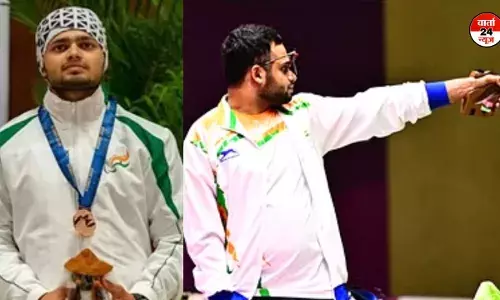 भारत की झोली में गिरा चौथा मेडल, मनीष नरवाल ने 10 मीटर एयर पिस्टल में जीता सिल्वर