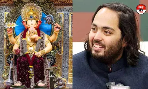 लालबागचा राजा को अनंत अंबानी ने अर्पित किया 20 किलो सोने का मुकुट, जानें इस मुकुट की कीमत