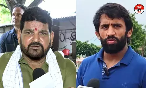 बृजभूषण के बयान पर बजरंग पुनिया का पलटवार! कहा- भाजपा नैरेटिव फैला रही बृजभूषण के बयान पर बजरंग पुनिया का पलटवार! कहा- भाजपा नैरेटिव फैला रही