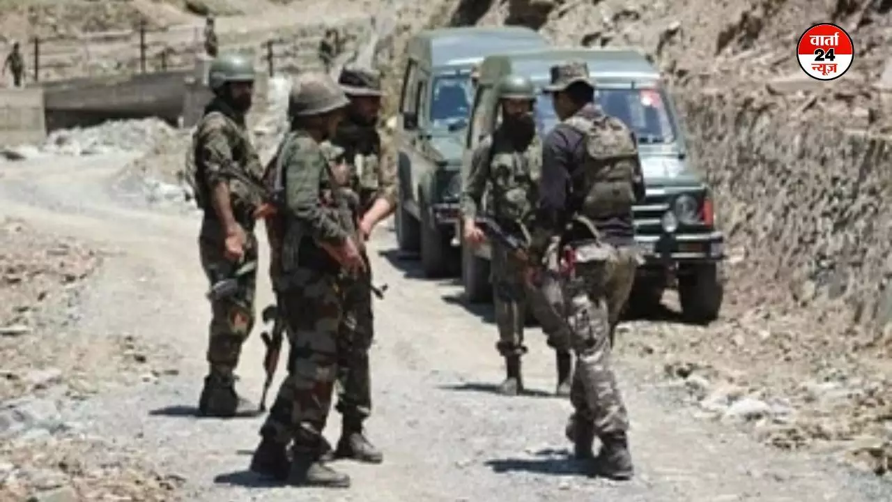 जम्मू-कश्मीर के नौशेरा में दो आतंकवादी ढेर, AK-47 सहित युद्ध-संबंधी सामान बरामद जम्मू-कश्मीर के नौशेरा में दो आतंकवादी ढेर, AK-47 सहित युद्ध-संबंधी सामान बरामद