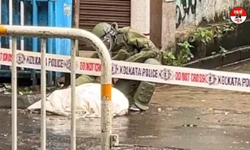 कोलकाता के ब्लोचमैन सेंट में जोरधार धमाका, एक शख्य घायल