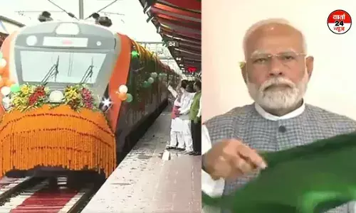 पीएम मोदी ने टाटानगर-पटना वंदे भारत ट्रेन को दिखाई हरी झंडी