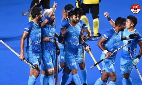 भारतीय पुरुष हॉकी टीम एशियाई चैंपियंस ट्रॉफी के फाइनल में पहुंची भारतीय पुरुष हॉकी टीम एशियाई चैंपियंस ट्रॉफी के फाइनल में पहुंची