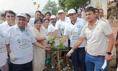 प्लाग रन कार्यक्रम के तहत लोगों को सफाई के लिए किया गया जागरूक प्लाग रन कार्यक्रम के तहत लोगों को सफाई के लिए किया गया जागरूक