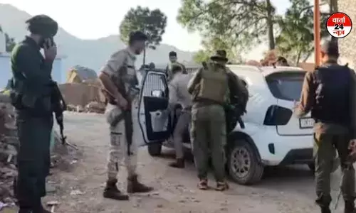 दूसरे चरण के चुनाव से पहले रियासी में मुठभेड़, सुरक्षा बलों और आतंकवादियों के बीच गोलीबारी जारी दूसरे चरण के चुनाव से पहले रियासी में मुठभेड़, सुरक्षा बलों और आतंकवादियों के बीच गोलीबारी जारी