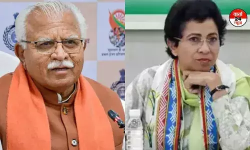 शैलजा के भाजपा में शामिल होने के खट्टर के ऑफर के बाद गरमाई हरियाणा की सियासत! जानें ऑफर प्रकरण में शैलजा ने अब तक क्यों चुप्पी साध रखी है? शैलजा के भाजपा में शामिल होने के खट्टर के ऑफर के बाद गरमाई हरियाणा की सियासत! जानें ऑफर प्रकरण में शैलजा ने अब तक क्यों चुप्पी साध रखी है?