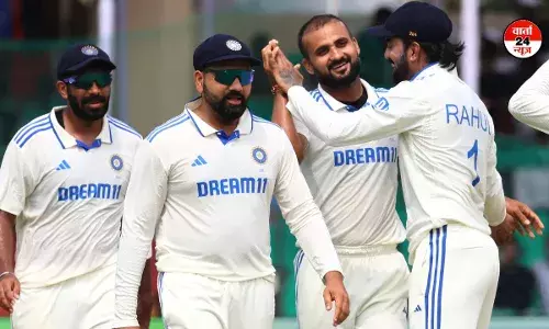 भारत और बांग्लादेश का दूसरा टेस्ट मैच आज से शुरू, भारत ने जीता टॉस, करेगा गेंदबाजी भारत और बांग्लादेश का दूसरा टेस्ट मैच आज से शुरू, भारत ने जीता टॉस, करेगा गेंदबाजी