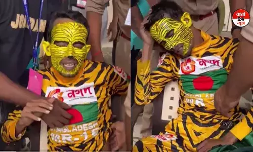 भारत और बांग्लादेश मैच के दौरान बांग्लादेशी फैन की पिटाई, गंभीर हालात में अस्पताल में भर्ती भारत और बांग्लादेश मैच के दौरान बांग्लादेशी फैन की पिटाई, गंभीर हालात में अस्पताल में भर्ती