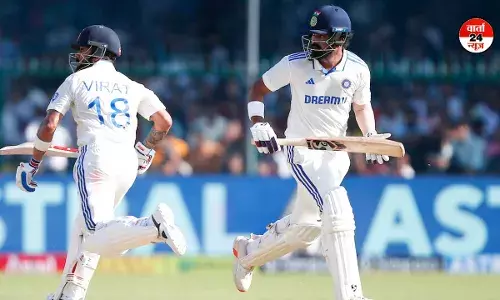 भारत ने बांग्लादेश से 52 रनों की बढ़त की, भारत ने 285/9 रन पर पहली पारी की घोषित भारत ने बांग्लादेश से 52 रनों की बढ़त की, भारत ने 285/9 रन पर पहली पारी की घोषित