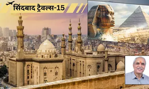 नील नदी, पिरैमिड, स्फिंक्स, मिस्र की ममियां और काहिरा की प्रसिद्ध चीज देखने के लिए मैं होटल से निकल पड़ा...