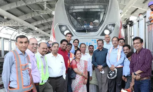 एनसीआरटीसी ने साहिबाबाद उत्तर प्रदेश और न्यू अशोक नगर, दिल्ली आरआरटीएस स्टेशन के बीच शुरू किया नमो भारत ट्रेन का ट्रायल रन एनसीआरटीसी ने साहिबाबाद उत्तर प्रदेश और न्यू अशोक नगर, दिल्ली आरआरटीएस स्टेशन के बीच शुरू किया नमो भारत ट्रेन का ट्रायल रन