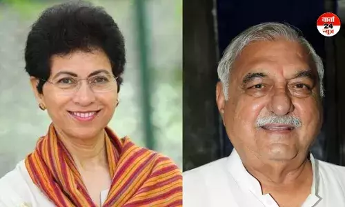 हरियाणा: 4/17 राउंड की मतगणना के बाद भूपेंद्र सिंह हुड्डा भाजपा की मंजू से 22,182 मतों से आगे, शैलजा सीएम की दावेदारी पर अडिग! हरियाणा: 4/17 राउंड की मतगणना के बाद भूपेंद्र सिंह हुड्डा भाजपा की मंजू से 22,182 मतों से आगे, शैलजा सीएम की दावेदारी पर अडिग!