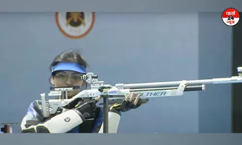 आईएसएसएफ विश्व कप फाइनल में सोनम उत्तम मस्कर ने महिलाओं की 10 मीटर एयर राइफल में जीता रजत पदक